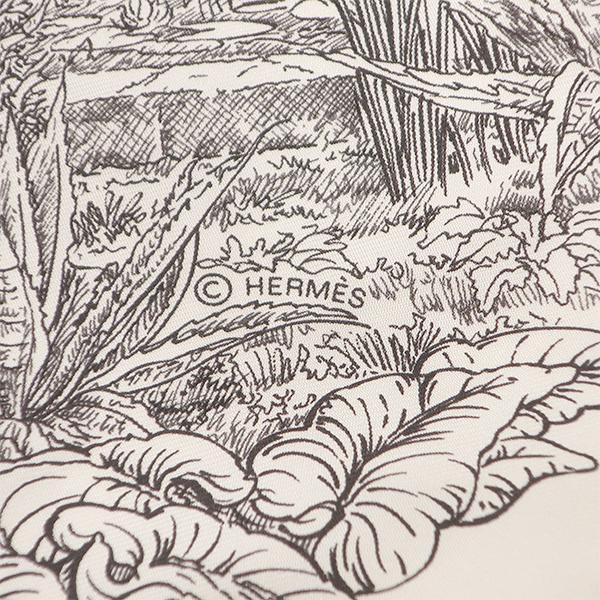 HERMES（エルメス） スカーフ カレ カレ90 CARRE シルク ホワイト 