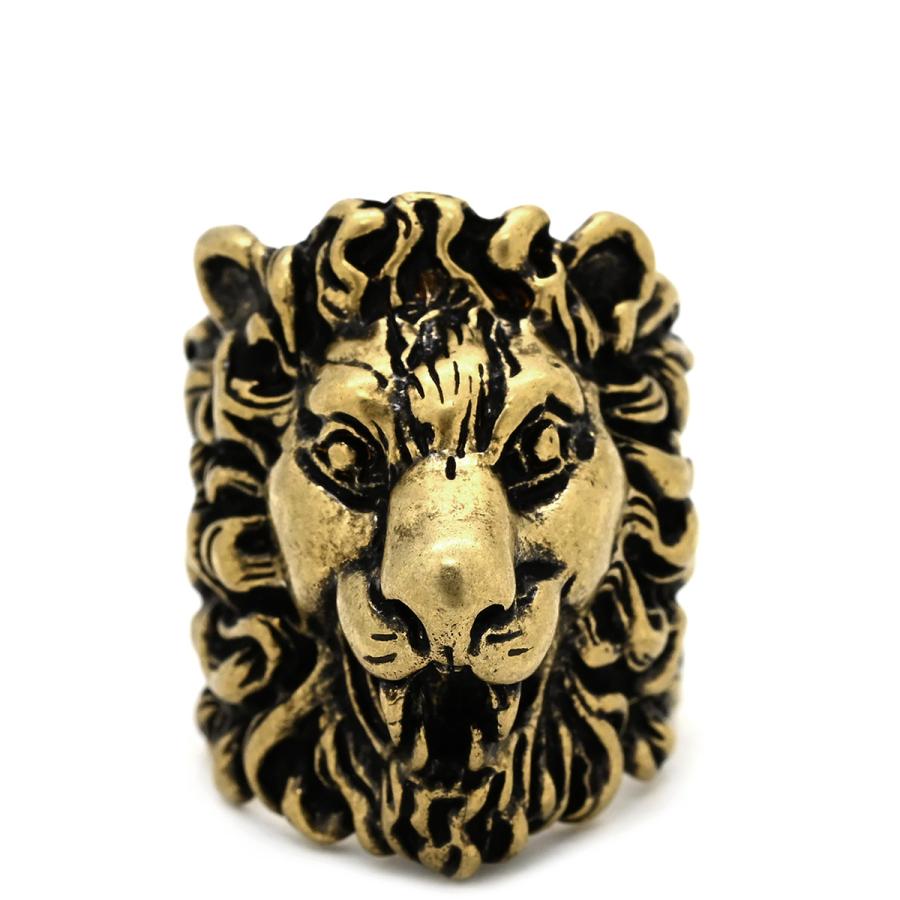 GUCCI（グッチ） リング 指輪 ライオンヘッド ライオンヘッド GP