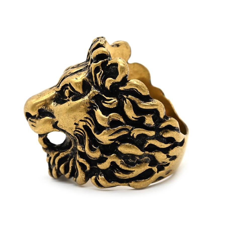 GUCCI（グッチ） リング 指輪 ライオンヘッド ライオンヘッド GP
