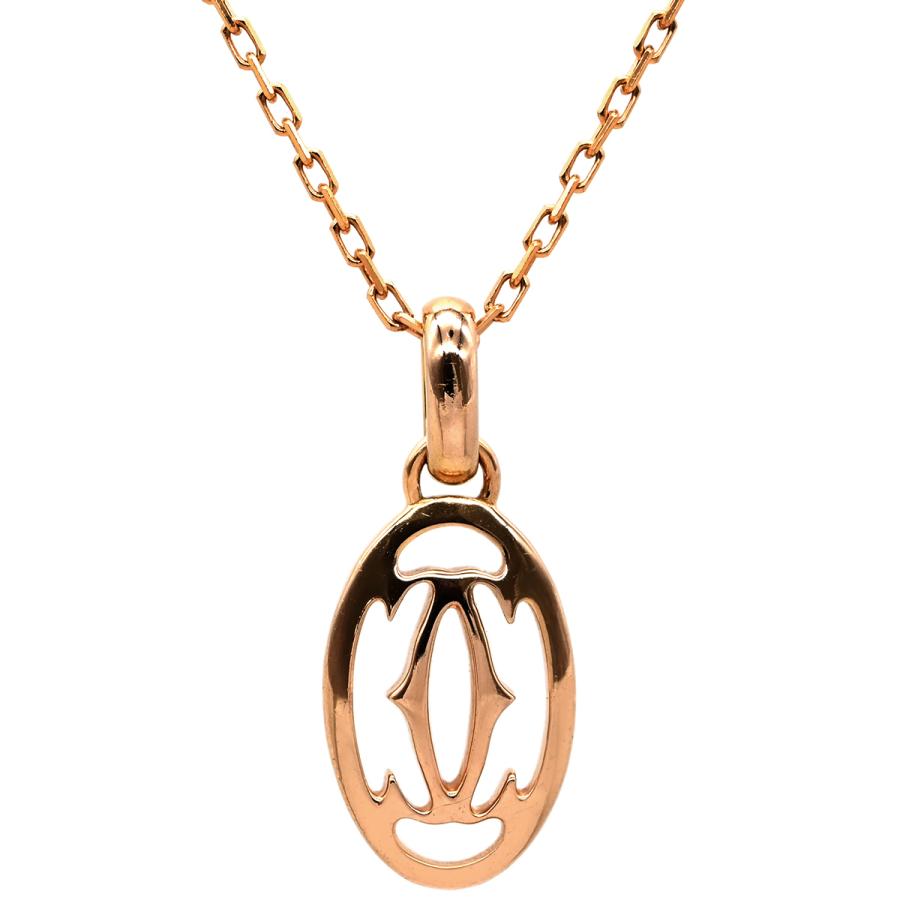 Cartier（カルティエ） ネックレス ドゥーブルC ロゴ ドゥーブルC 