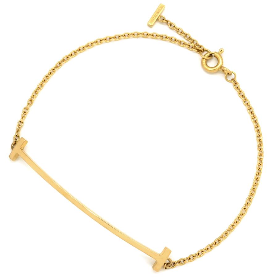 TIFFANY&Co.（ティファニー） ブレスレット T Tスマイル ゴールド
