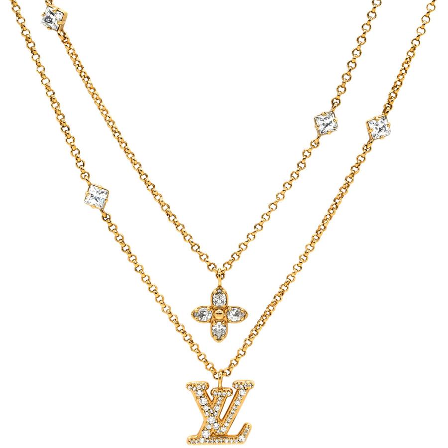 LOUIS VUITTON（ルイ・ヴィトン） ネックレス レディ LV GP ゴールド