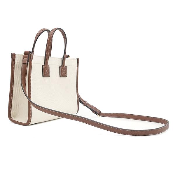 BURBERRY（バーバリー） 2WAYバッグ ミニ フレアトート キャンバス 