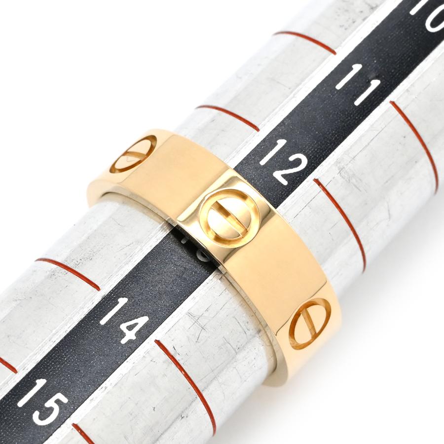 LOVE（Cartier） カルティエ リング 指輪 ラブ ラブリング ゴールド YG