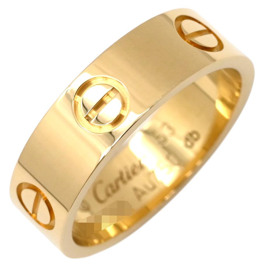 LOVE（Cartier） カルティエ リング 指輪 ラブ ラブリング ゴールド YG