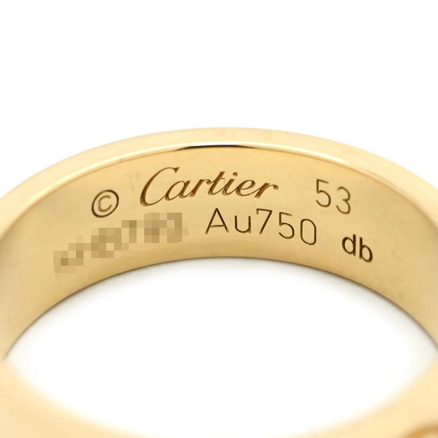 LOVE（Cartier） カルティエ リング 指輪 ラブ ラブリング ゴールド YG