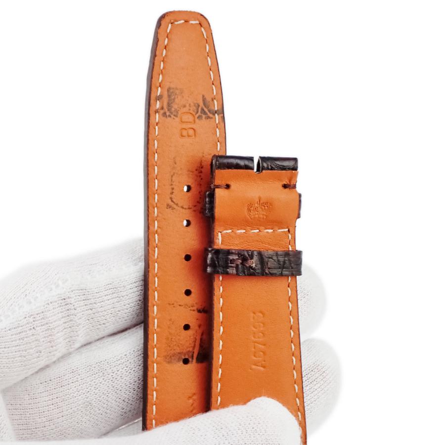 希少！極美品！IWC純正サントーニ社製ストラップ 22mm!! IWC SCHAFFHAUSEN（IWCシャフハウゼン） IWC 純正 新品同様 サントーニ