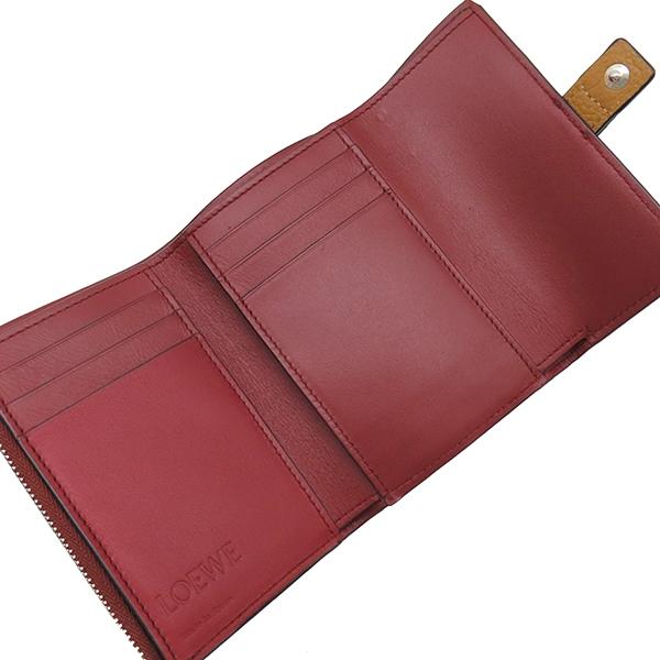 LOEWE（ロエベ） 三つ折り財布 バーティカル ウォレット スモール