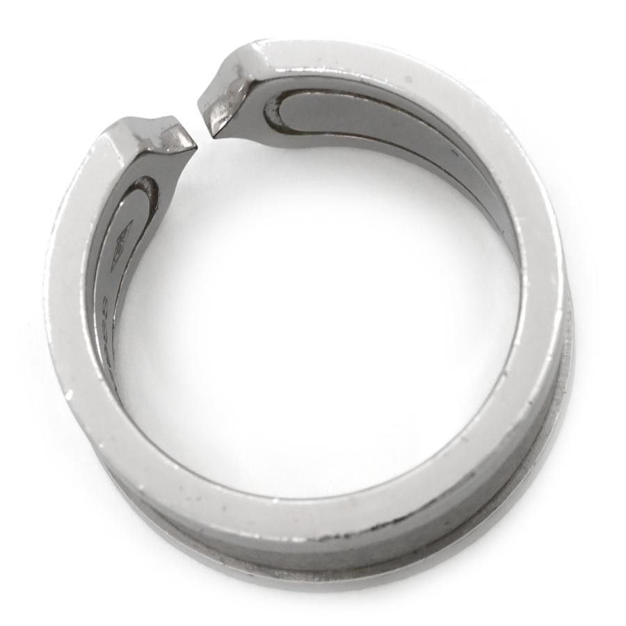 C DE CARTIER カルティエ リング 指輪 C2リング シルバー ホワイト