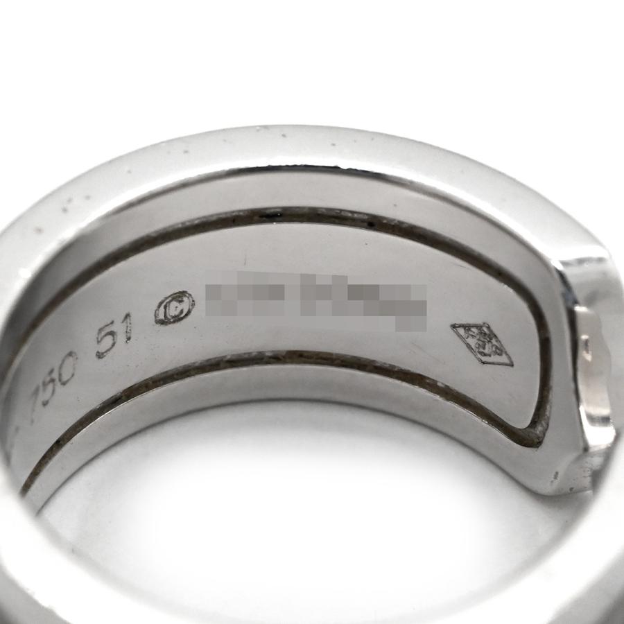 C DE CARTIER カルティエ リング 指輪 C2リング シルバー ホワイト