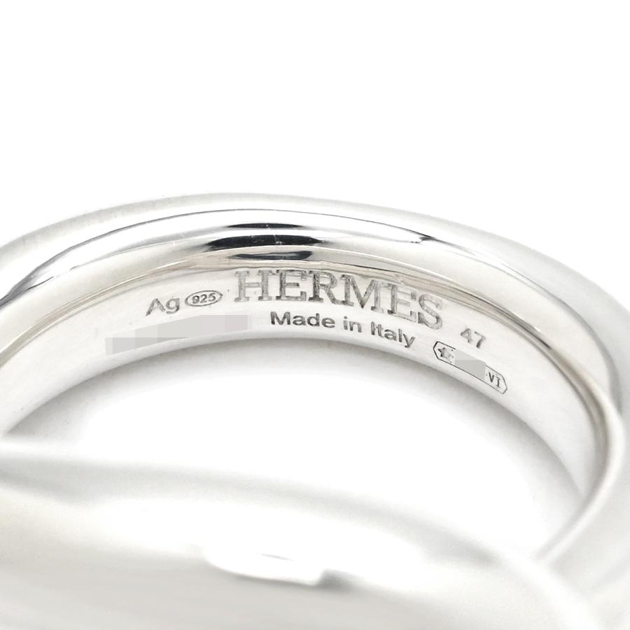 エルメス HERMES リング 指輪 リコル シルバー925 シルバー #47(JP7) LICOL SV925 AG925 7号 H114600B 【ケース】【中古】 HERMES（エルメス） リング 指輪 リコル リコル シルバー925 シルバー