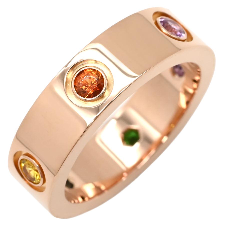 LOVE（Cartier） カルティエ リング 指輪 ラブ ラブリング マルチ