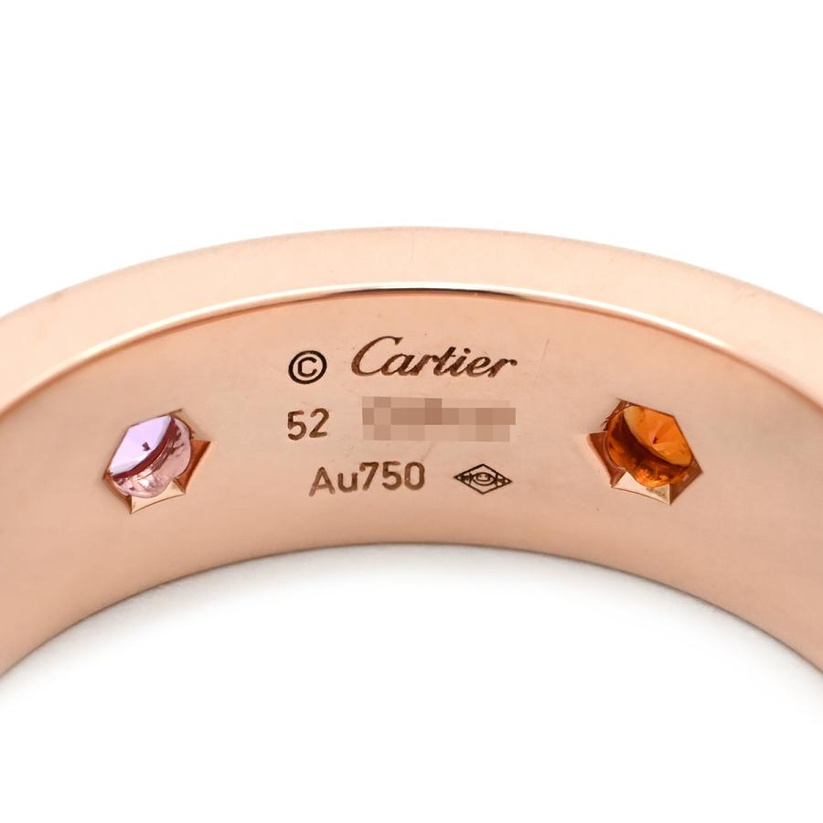 LOVE（Cartier） カルティエ リング 指輪 ラブ ラブリング マルチ