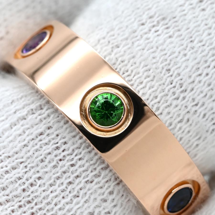 LOVE（Cartier） カルティエ リング 指輪 ラブ ラブリング マルチ