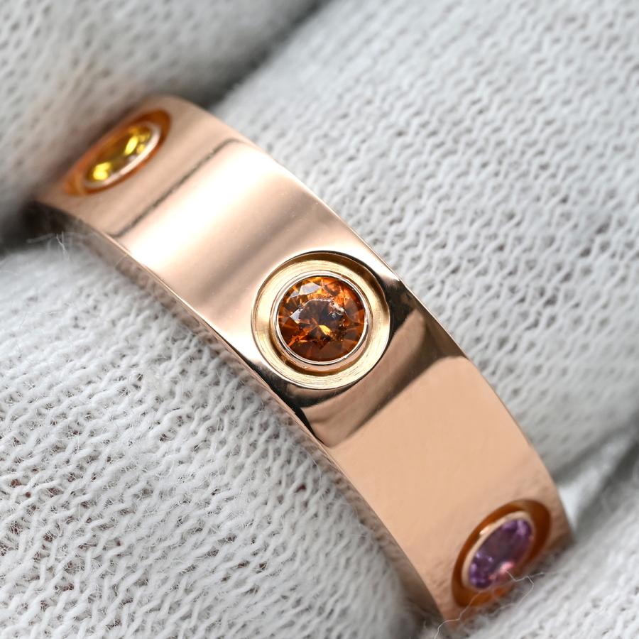 LOVE（Cartier） カルティエ リング 指輪 ラブ ラブリング マルチ