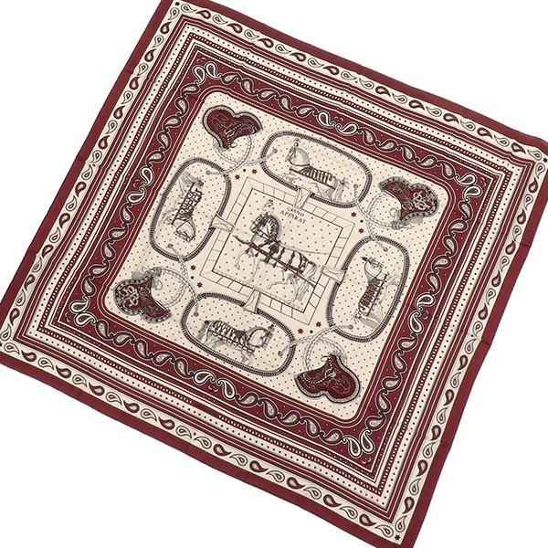 HERMES（エルメス） ストール カレ カレ140 カレジェアン カシミヤ