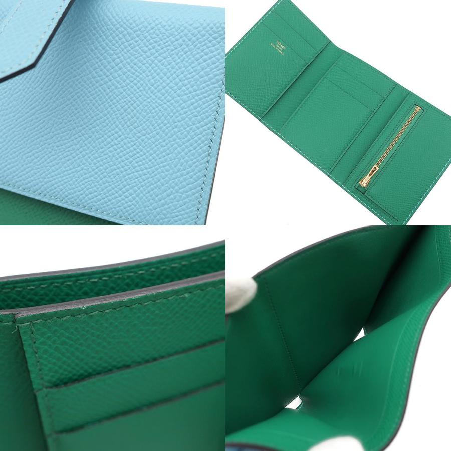 HERMES（エルメス） 三つ折り財布 ベアン ベアン コンビネ ヴェルソ