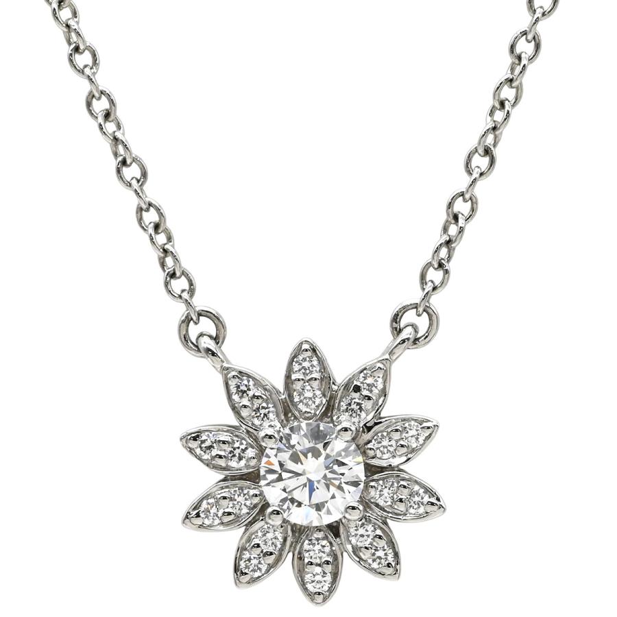 Tiffany & Co. シルバーネックレス 花モチーフ マ*サ様 Tiffany & Co