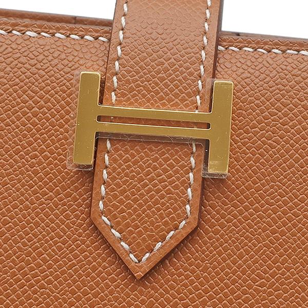 HERMES（エルメス） 二つ折り財布 ベアン ベアンコンパクト レザー 