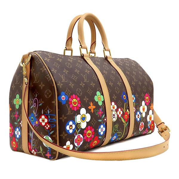 キーポル ルイヴィトン ボストンバッグ モノグラム LV×TM バンド