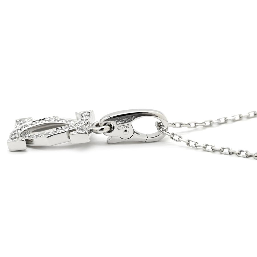 Cartier（カルティエ） ネックレス 2C ダイヤ チャーム ネックレス