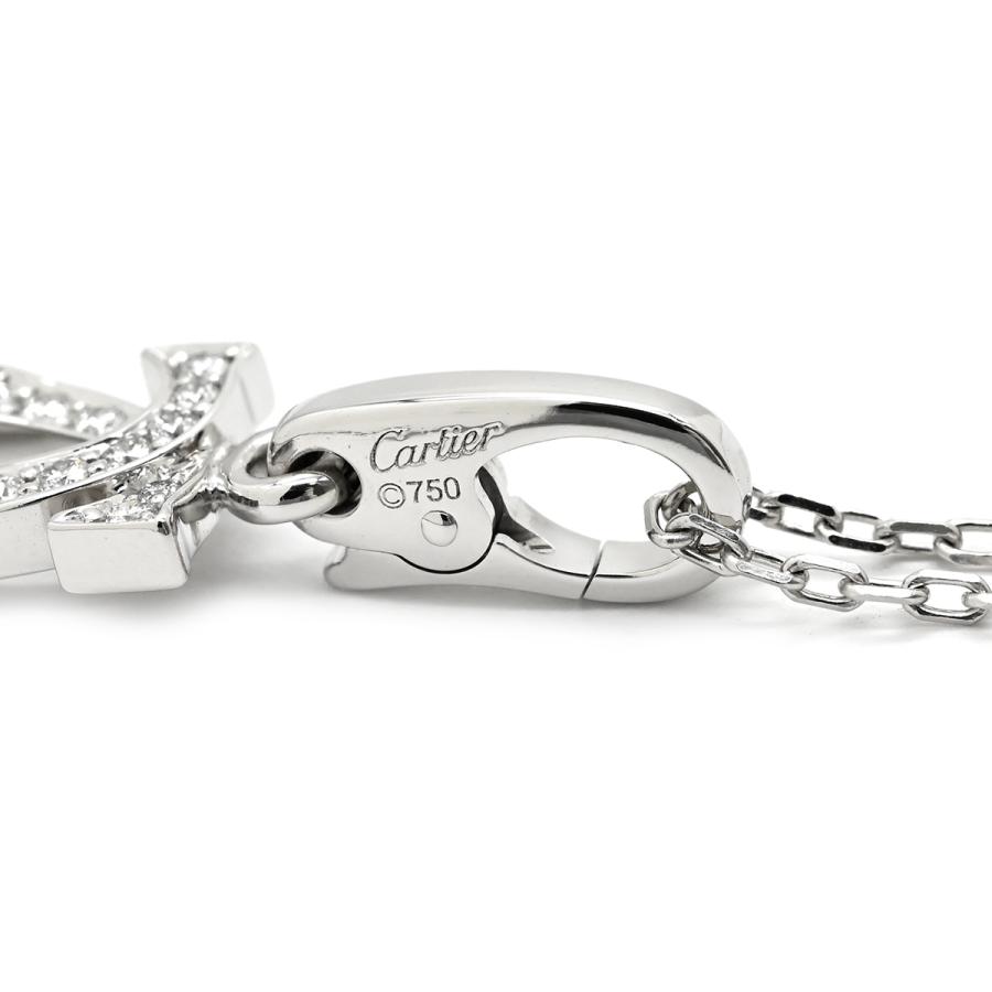 Cartier（カルティエ） ネックレス 2C ダイヤ チャーム ネックレス 