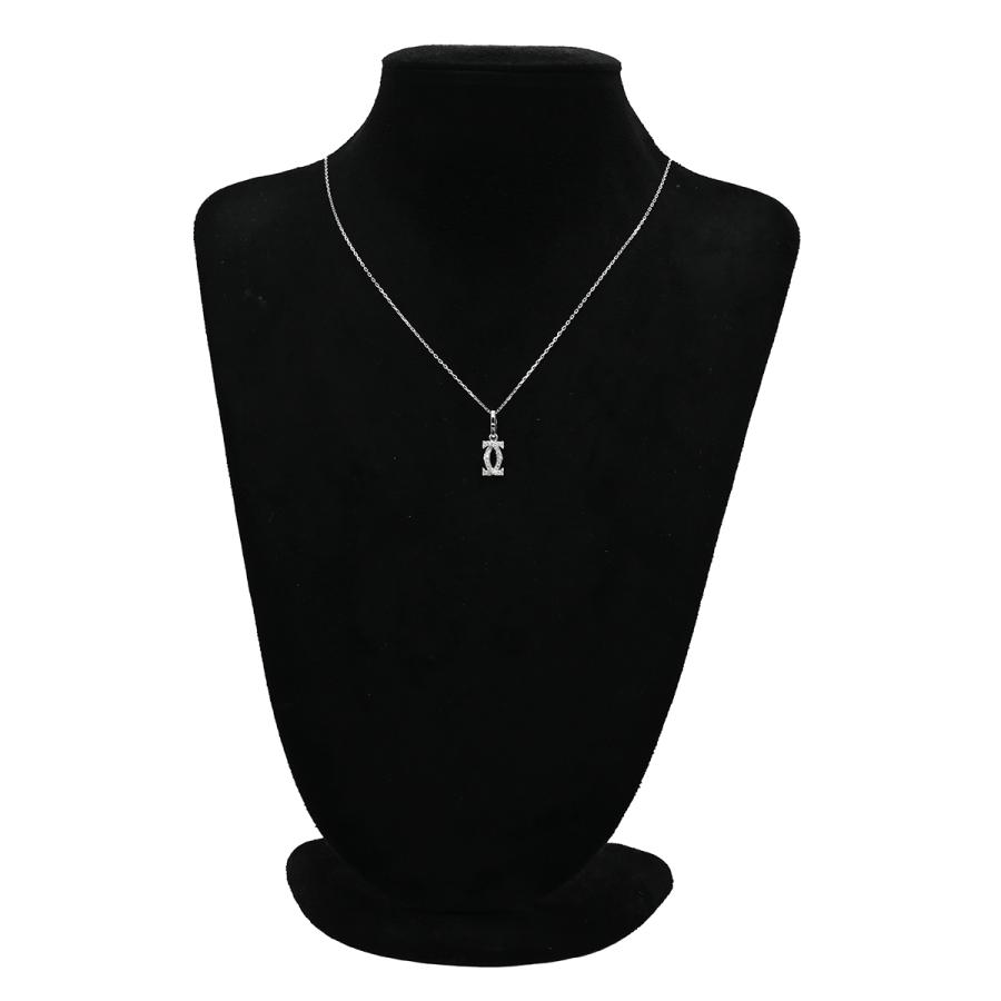 Cartier（カルティエ） ネックレス 2C ダイヤ チャーム ネックレス