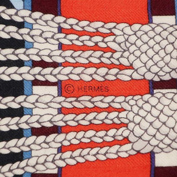 HERMES（エルメス） ストール カレ140 カレ140 カレジェアン カシミヤ