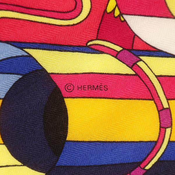 HERMES（エルメス） ストール カレ140 カレ140 カレジェアン カシミヤ