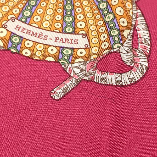 HERMES（エルメス） スカーフ カレ90 カレ90 CARRE シルク ピンク