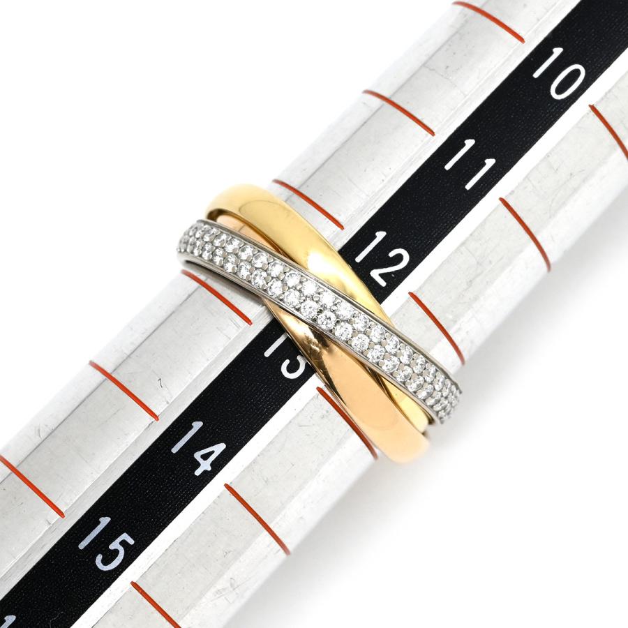 TRINITY（Cartier） カルティエ リング 指輪 トリニティ SM セミパヴェ