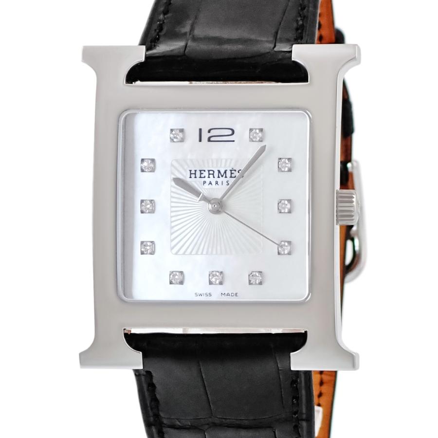 エルメス美品腕時計 HERMES（エルメス） 【3年保証】 Hウォッチ TGM HH1.810.290/ZNO 純正