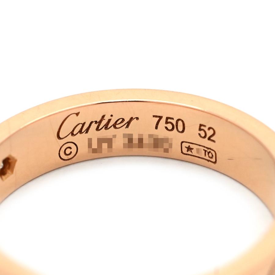 LOVE（Cartier） カルティエ リング 指輪 ラブ LOVE ミニラブリング 1P