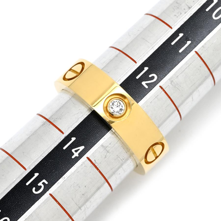 LOVE（Cartier） カルティエ リング 指輪 ラブ ラブリング ハーフ 