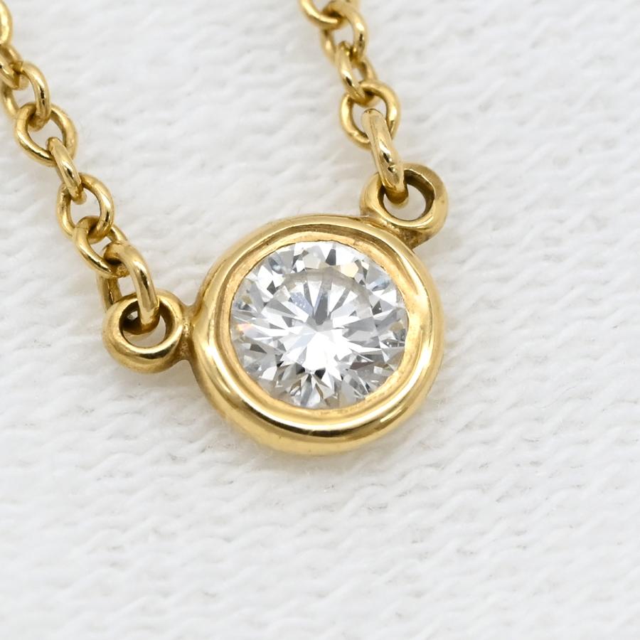 ティファニー Tiffany&Co. バイザヤード ネックレス Au750 YG TIFFANY&Co.（ティファニー） ネックレス バイザヤード バイザヤード