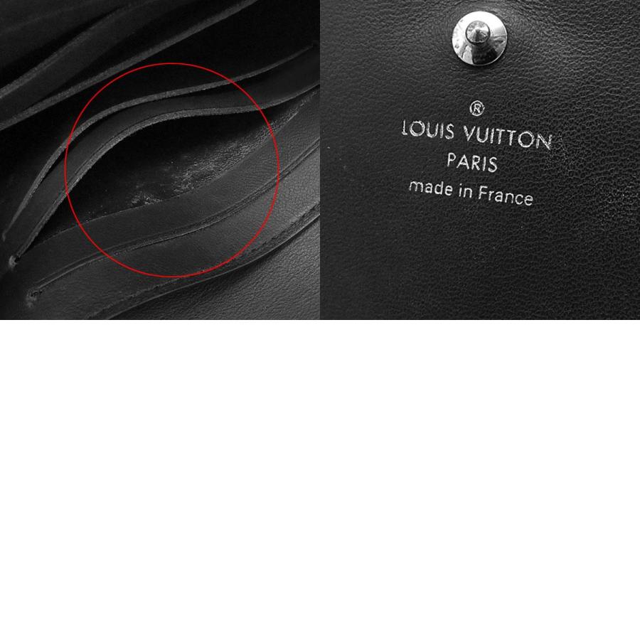 LOUIS VUITTON（ルイ・ヴィトン） 二つ折り財布 マヒナ ポルトフォイユ