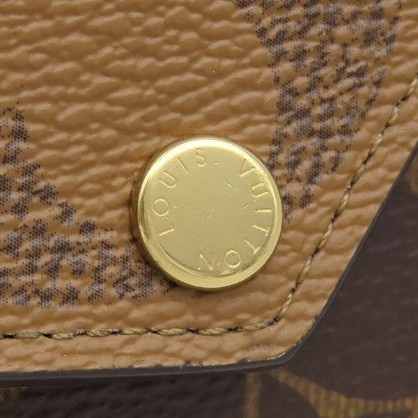 最高級美品 ルイヴィトン ポルトフォイユゾエ モノグラム ジャイアント リバース LOUIS VUITTON（ルイ・ヴィトン） 三つ折り財布 モノグラム
