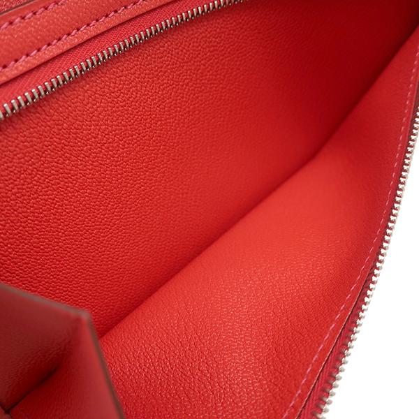 HERMES（エルメス） 長財布 ベアン ベアンスフレ アリゲーター レッド