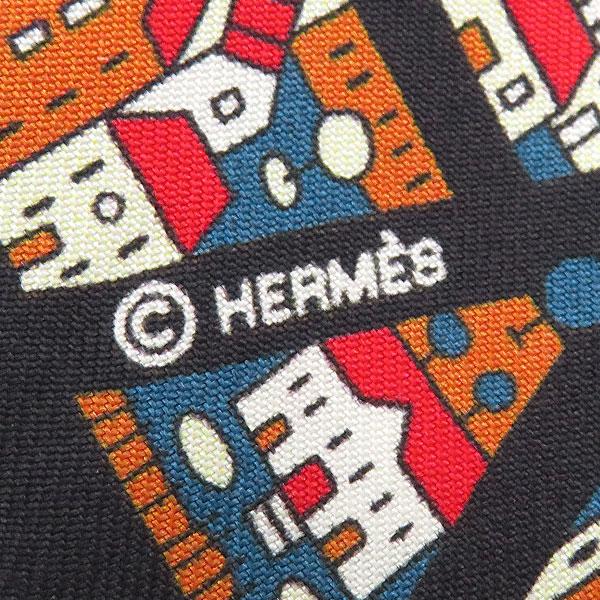 HERMES（エルメス） スカーフ ツイリー ツイリー シルク ブラック