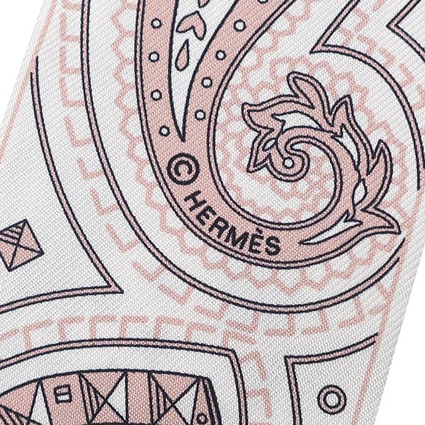 エルメス スカーフ ツイリー ツイリー シルク マルチカラー 黒 ピンク 新品 未使用 【シュヴァル ドゥ クール バンダナ】の画像