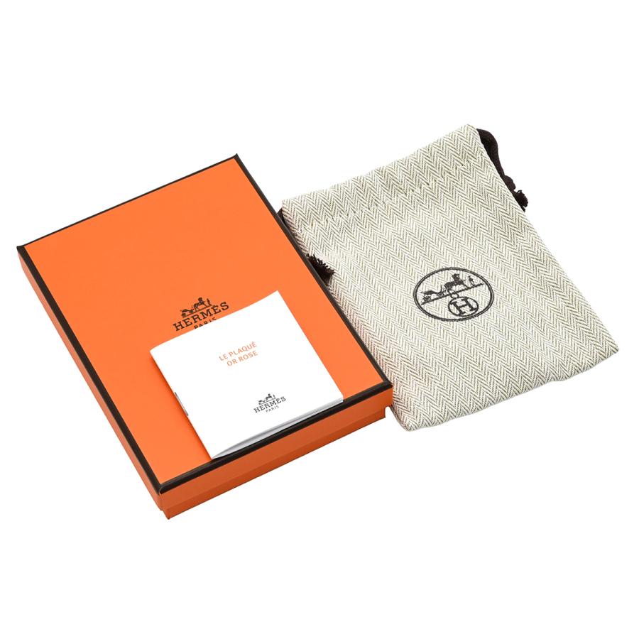 エルメス ネックレス マイヨン ミニマイヨン PM ペンダント GP ベージュ マロングラッセ PG金具 シェーヌダンクルモチーフ 新品 未使用の画像