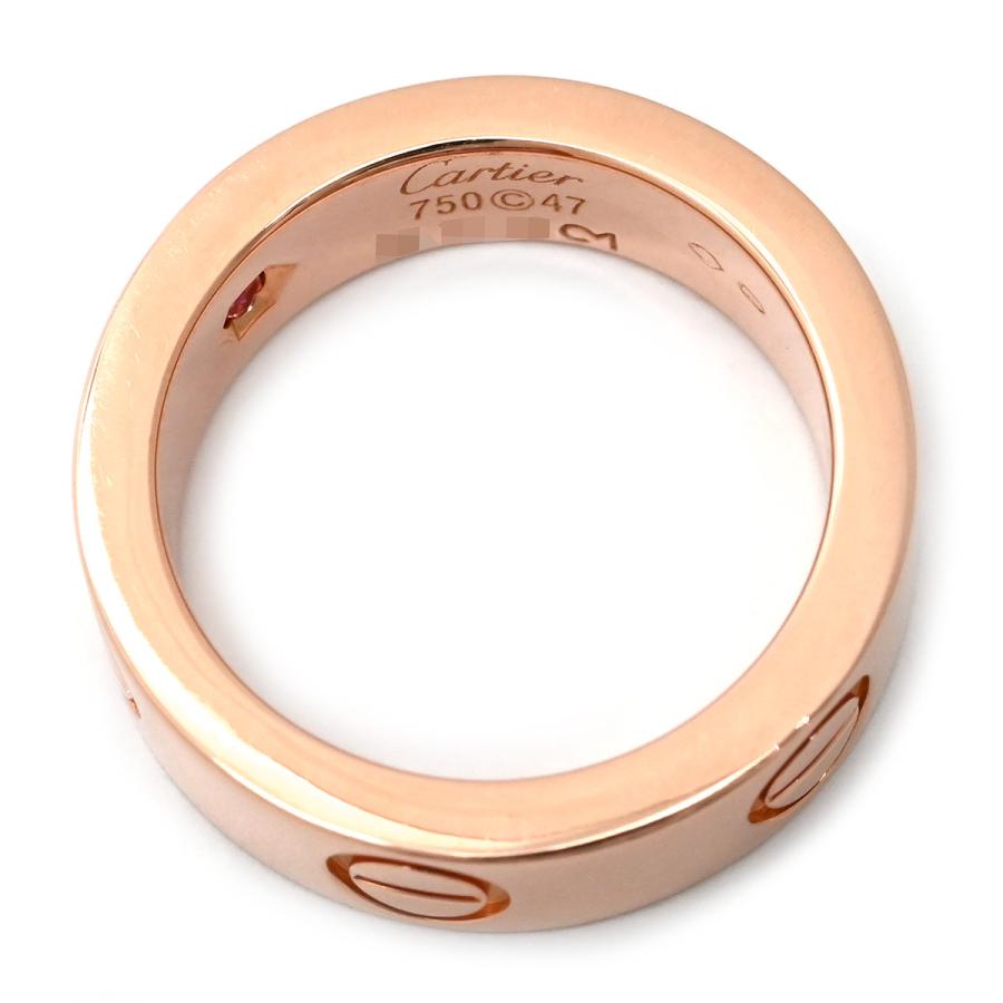 LOVE（Cartier） カルティエ リング 指輪 ラブ ラブリング ピンク