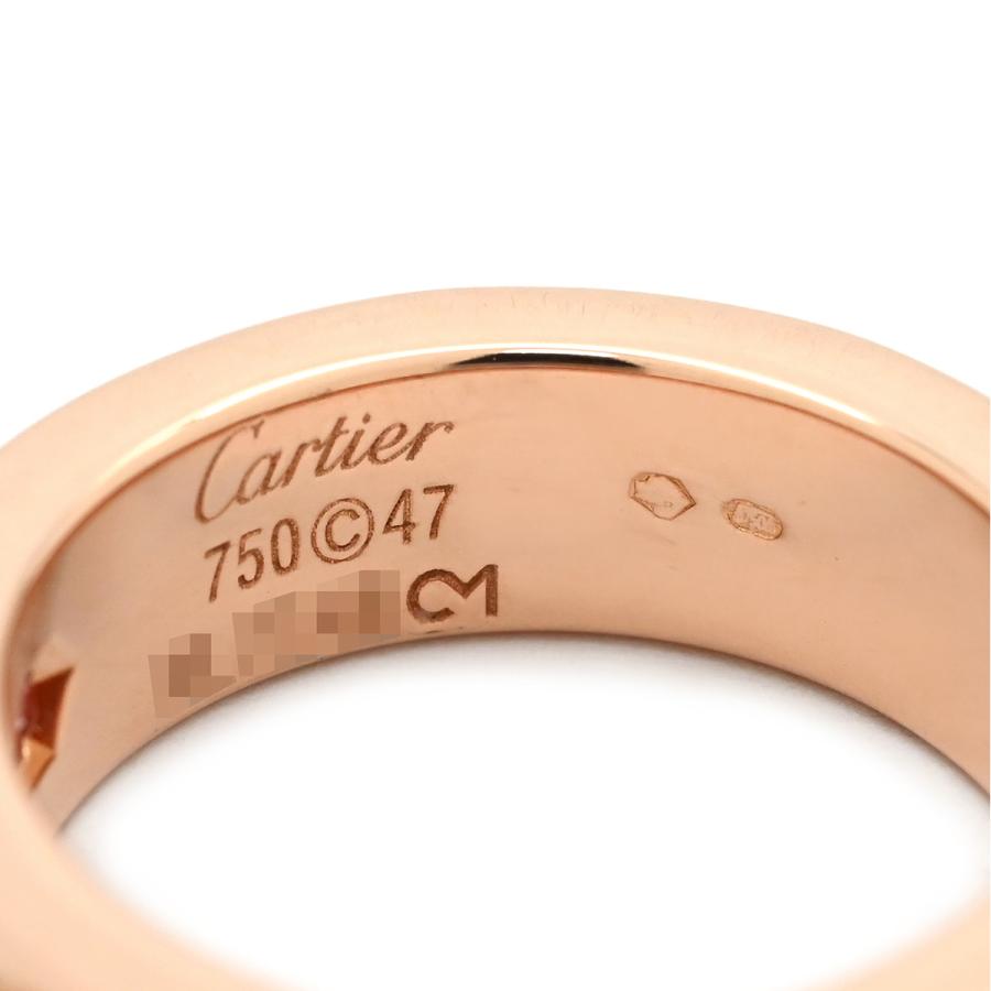 LOVE（Cartier） カルティエ リング 指輪 ラブ ラブリング ピンク