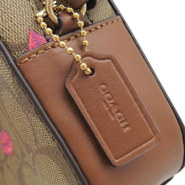 COACH（コーチ） ショルダーバッグ ミニ カメラ バッグ シグネチャー 