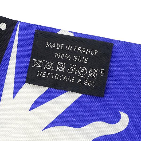 HERMES（エルメス） スカーフ ツイリー ツイリー シルク ブルー
