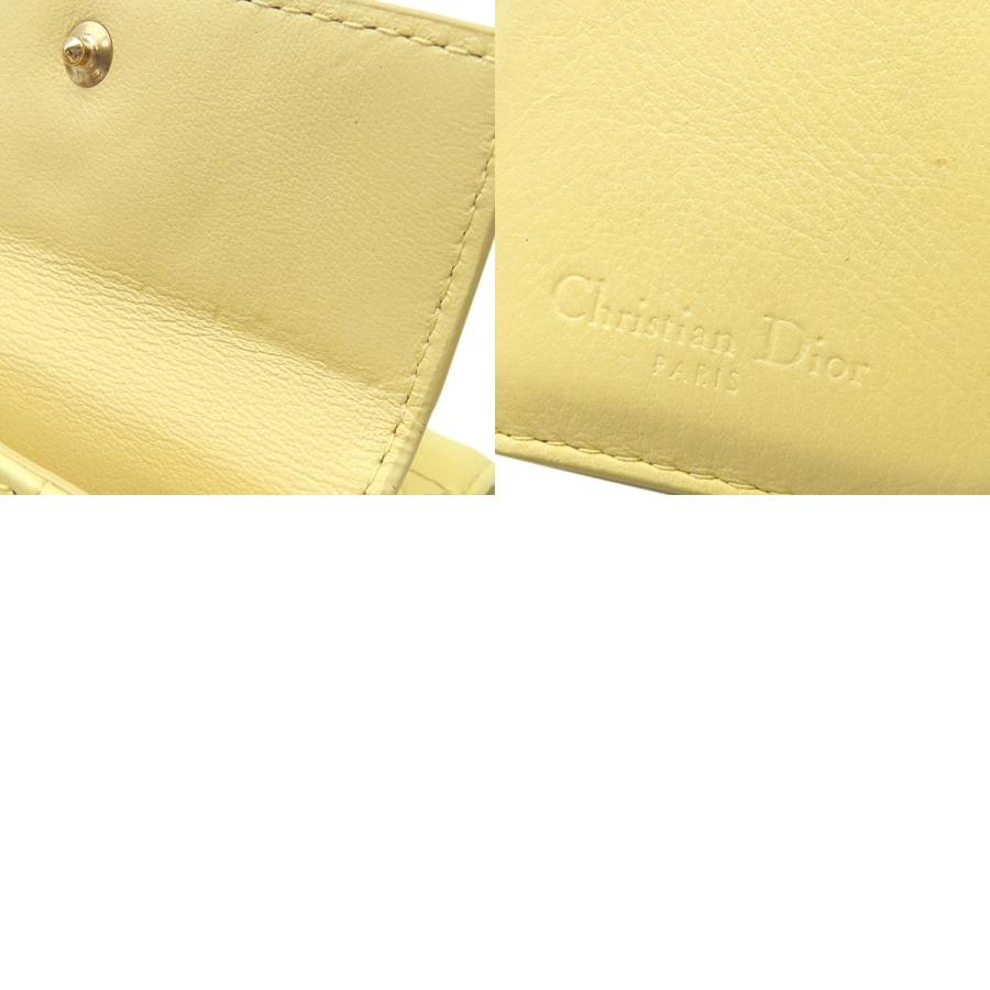 Lady Dior クリスチャン・ディオール 三つ折り財布 レディディオール