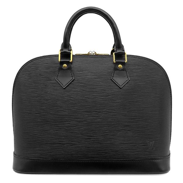 【美品】ルイヴィトン アルマ エピ ノワール ハンドバッグ 鍵付き 黒 アルマ（LOUIS VUITTON） ルイヴィトン ハンドバッグ エピ アルマ PM