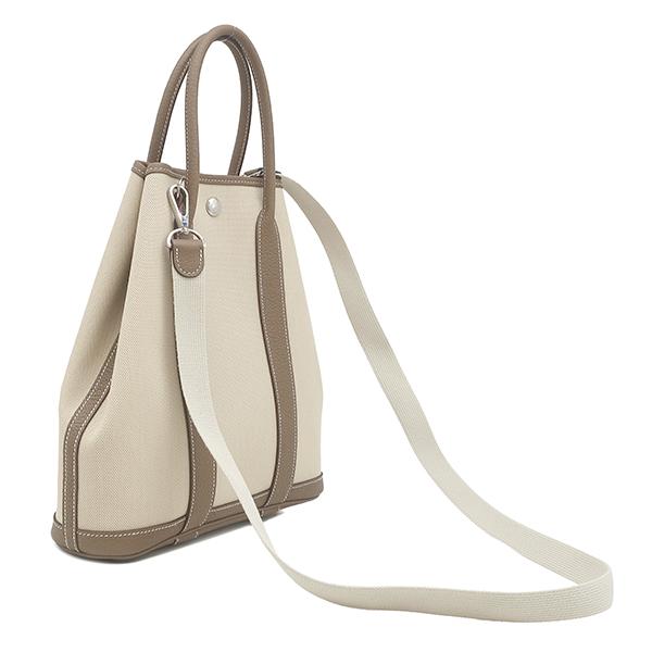 HERMES エルメス ガーデンファイルPM HERMES（エルメス） 2WAYバッグ ガーデンファイル PM ネゴンダ グレー