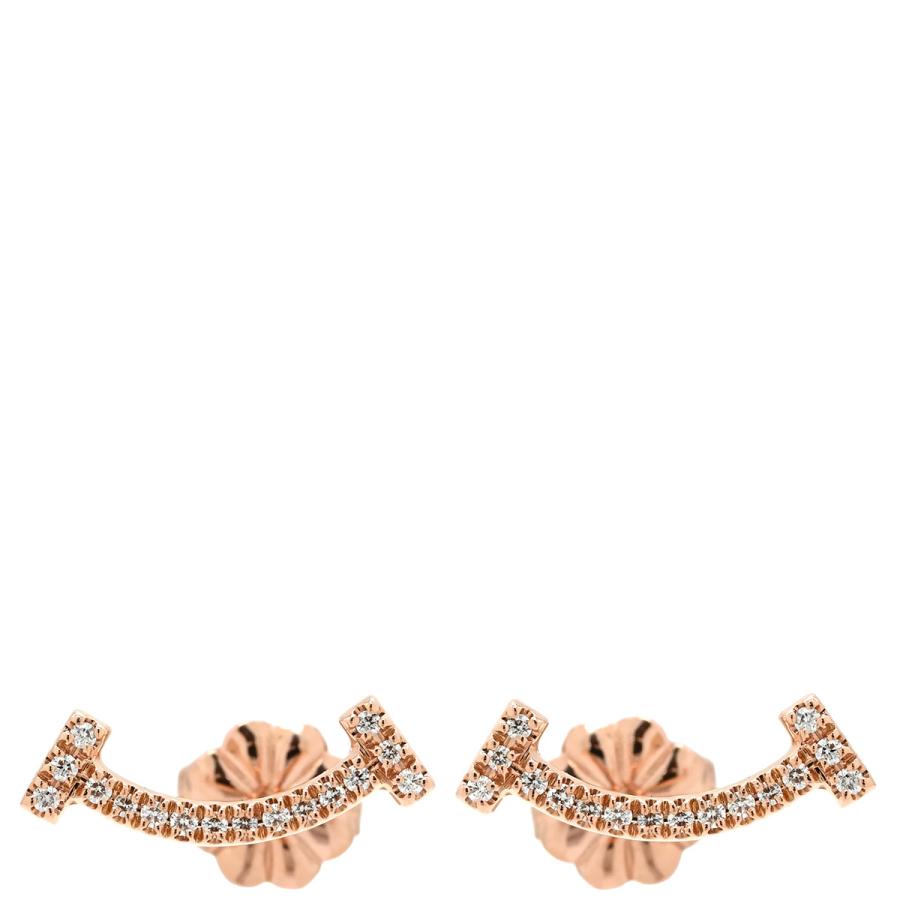 TIFFANY&Co.（ティファニー） ピアス T Tスマイル ミニ ダイヤ