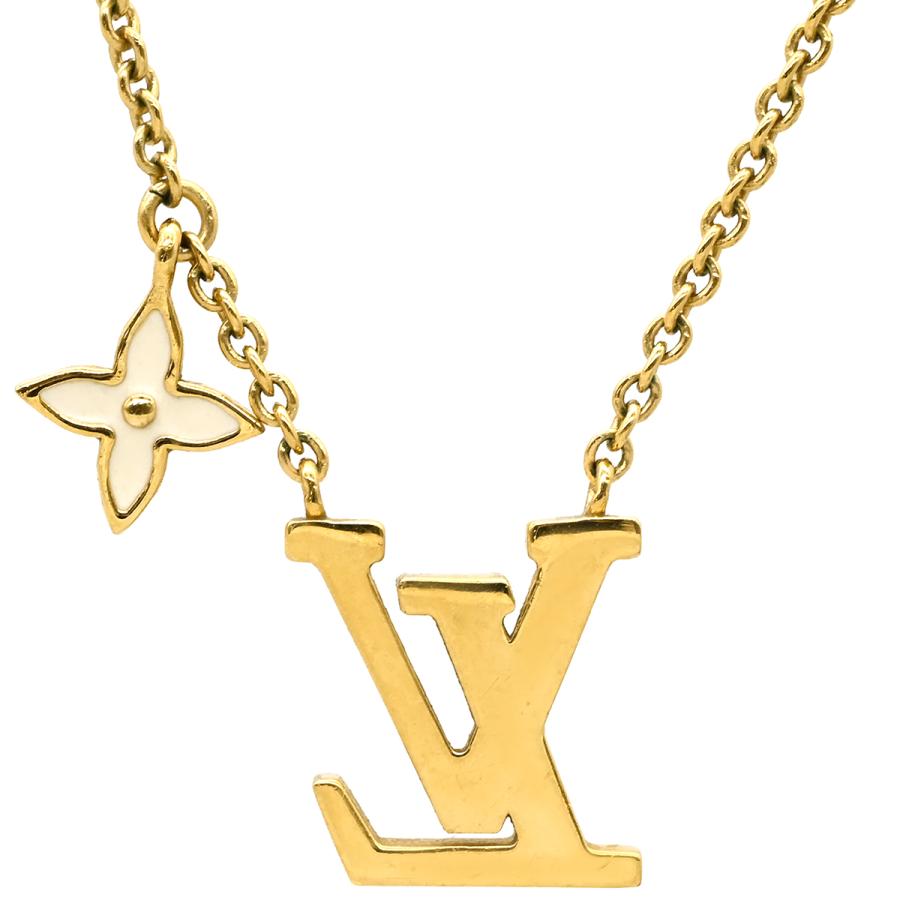 ルイ・ヴィトン ネックレス メタル ストラス LV アイコニック ゴールド LOUIS VUITTON（ルイ・ヴィトン） ネックレス LV アイコニック LV アイ